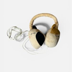 Squishmallow Plush The Calico Cat Cam Wired Headphones Over The Ear Tested Works